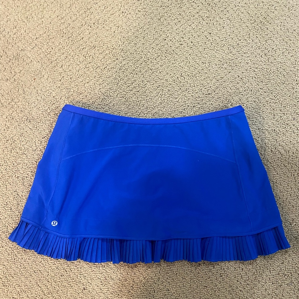 Blue Lululemon Tennis Skirt size 10